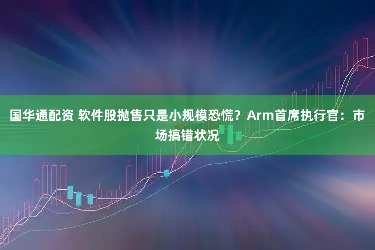 国华通配资 软件股抛售只是小规模恐慌？Arm首席执行官：市场搞错状况